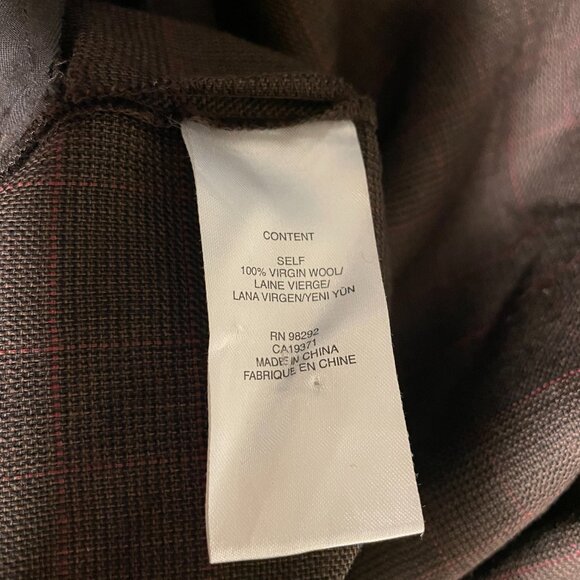 TIBI Virgin Wool Wide Leg Pants Size 10 - Picture 6 of 8